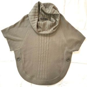 The Limited Cowl Neck Poncho Sweater